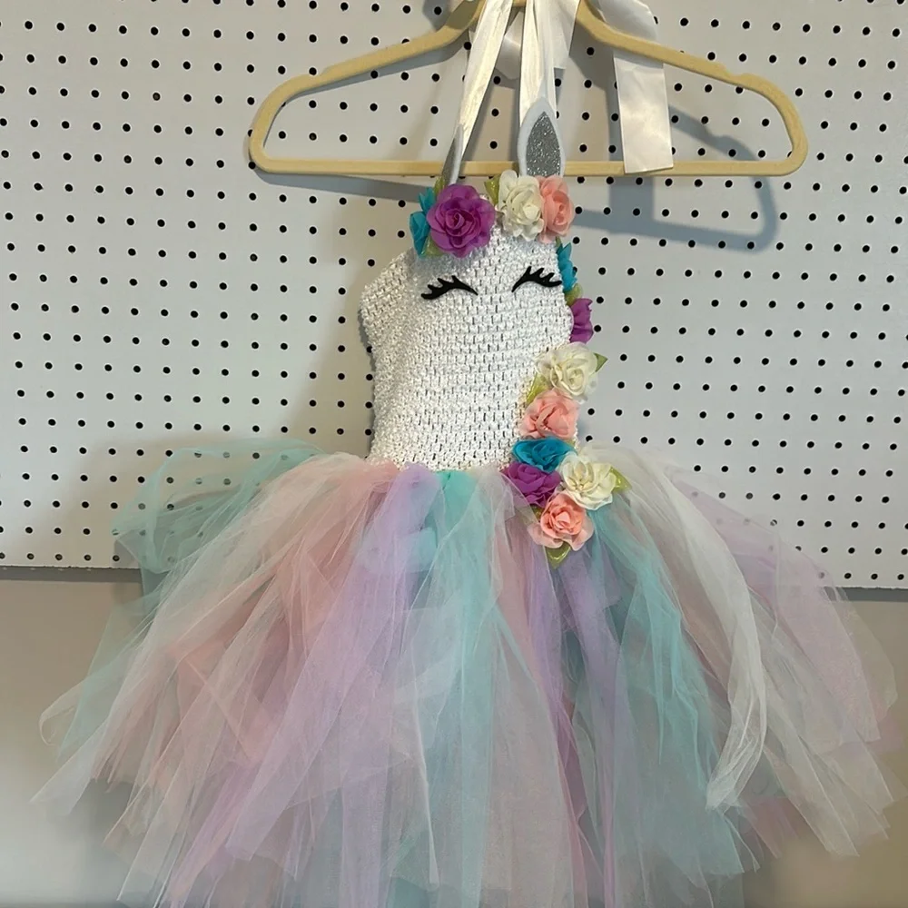 Unicorn fairy dress size 6X